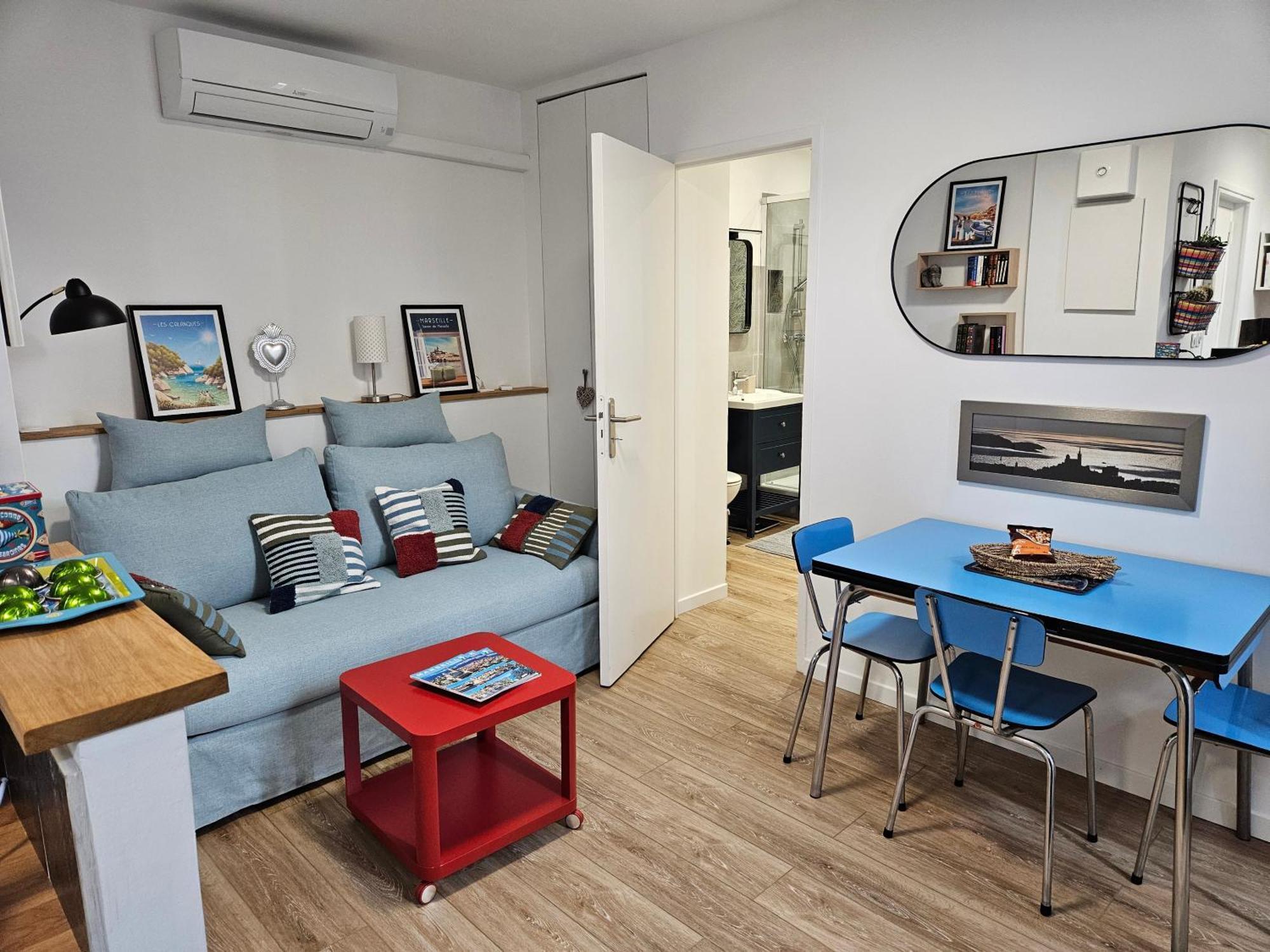 Bleu Ciel Au Panier Apartment Marseille Luaran gambar